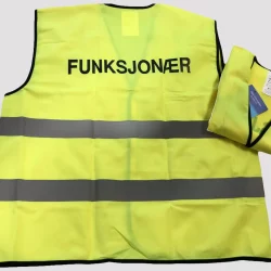 Standard refleksvest – gul