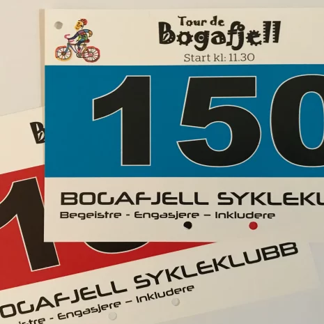 Nummerplate sykkel